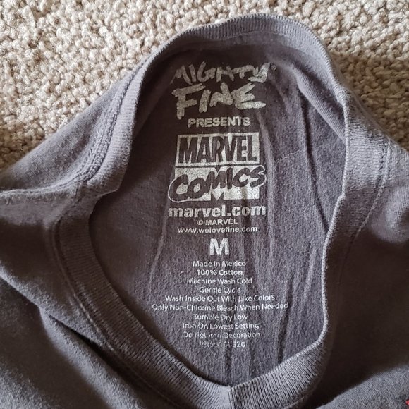 The Mighty Thor Mighty Fine presents Marvel comics vintage graphic tee - Picture 3 of 3